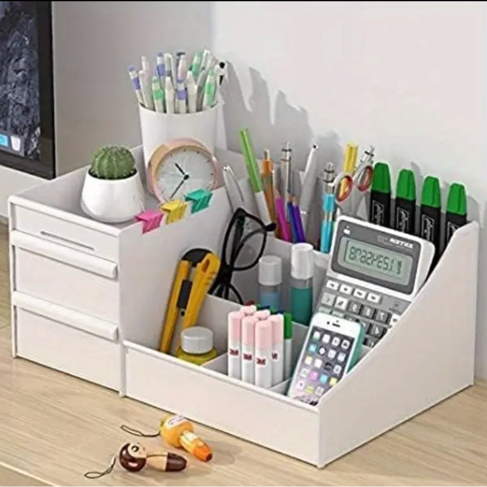 White Cosmetic Organizer - Picture 7 of 7